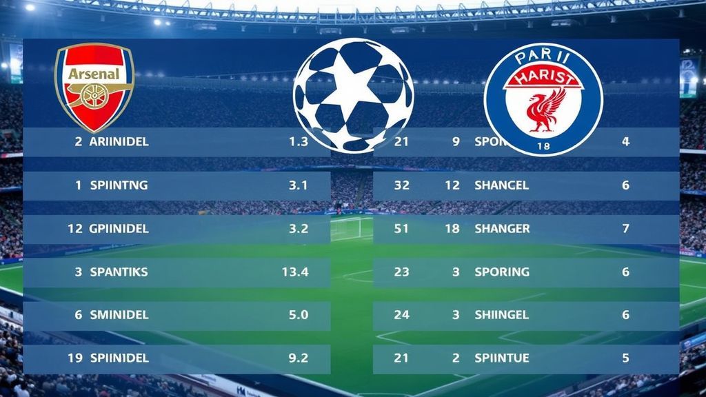 欧冠八强巅峰对决：皇马拜仁上演豪门恩怨，阿森纳利物浦遭遇生死考验