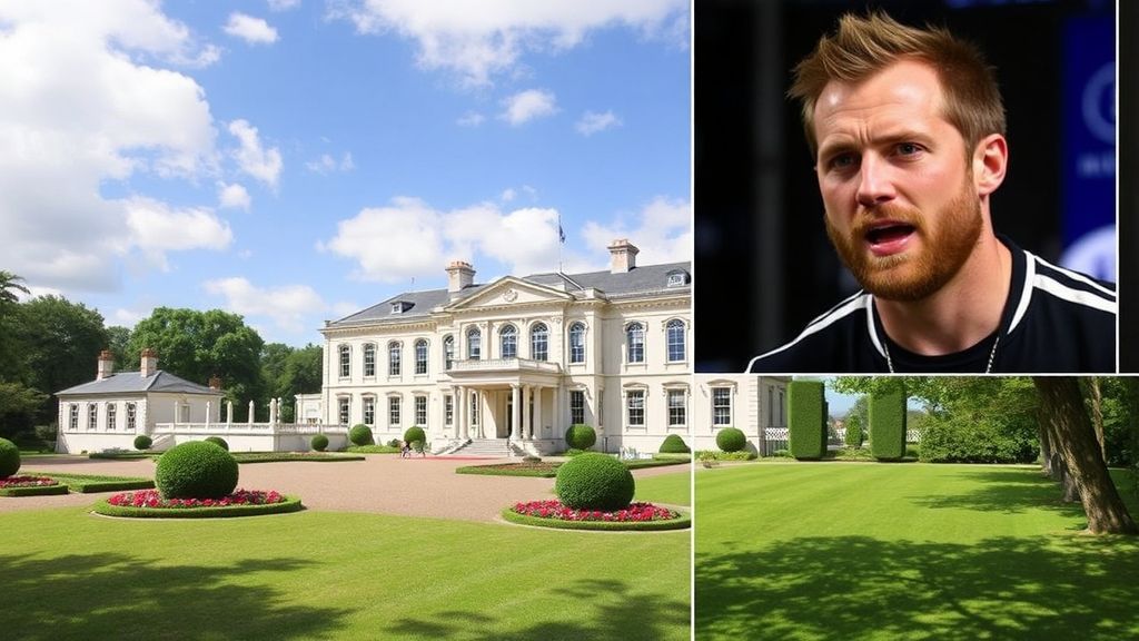 哈里·凯恩壕掷千万购 Surrey 豪宅，邻居惊呼：这简直是白金汉宫翻版！